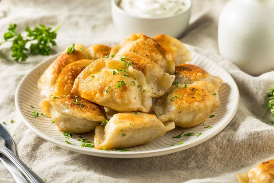 Vào dịp năm mới, Pierogi chính là món ăn tượng trưng cho sự đủ đầy và gắn kết