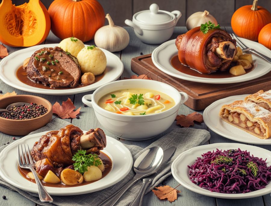 Những món ăn đặc trưng vào mùa thu tại nước Đức