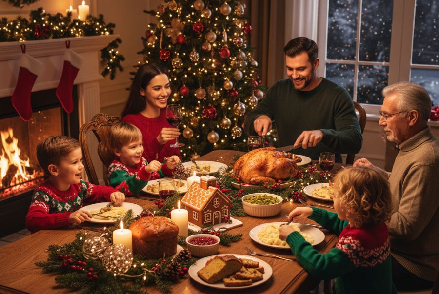 Những bữa tiệc giáng sinh đầy ấm áp của người bản địa Châu Âu