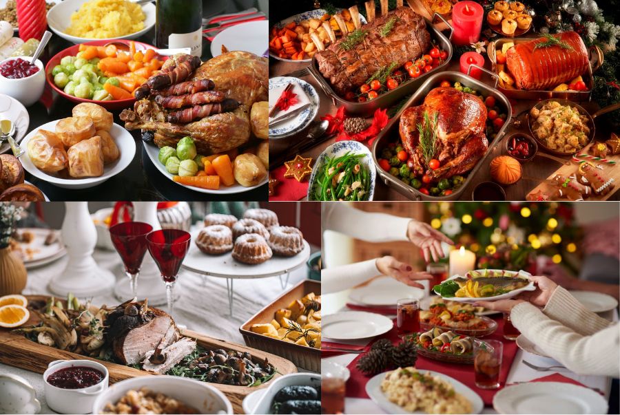 Ẩm thực mùa Giáng sinh tại Châu Âu được tạo nên từ những nguyên liệu truyền thống