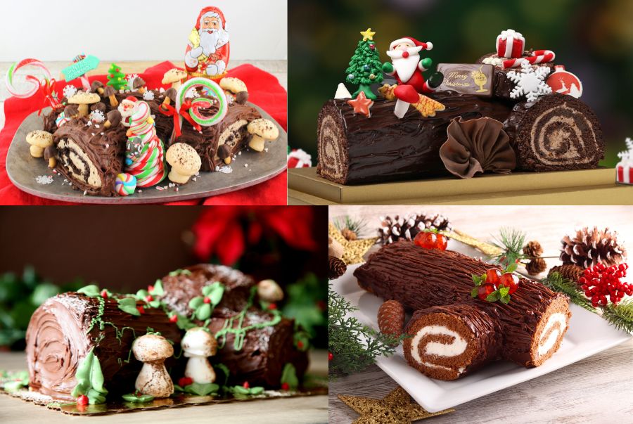 Bánh khúc gỗ là một trong những món đặc trưng trong dịp Giáng sinh ở Pháp