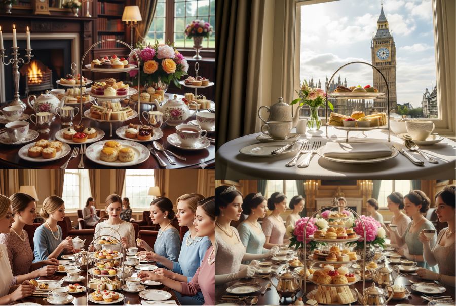 Những bữa tiệc trà chiều sang trọng tại nước Anh