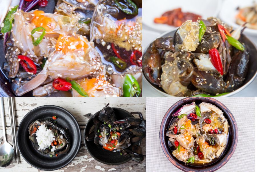 Cua ngâm tương là một trong những món hải sản nổi bật nhất của mùa thu