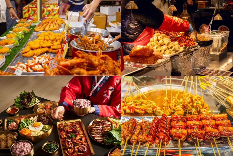 Đặc trưng ẩm thực Seoul mùa thu là các món ăn đường phố