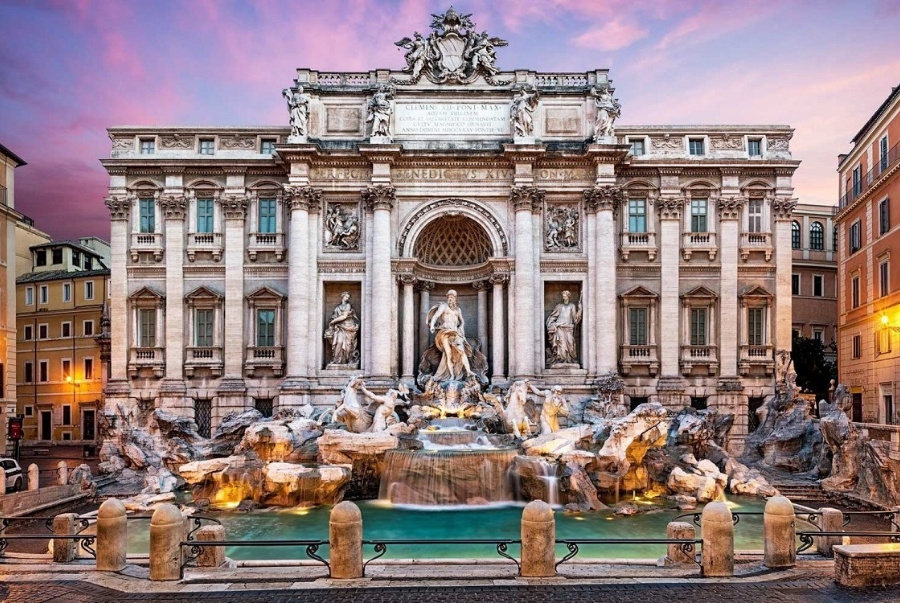  Trevi nhiều lần được sửa chữa và cải tạo nhằm duy trì hoạt động của hệ thống dẫn nước