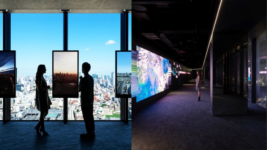 Sky Gallery – Không gian trong nhà kết hợp công nghệ tương tác vô cùng độc đáo