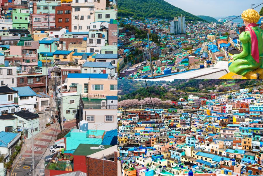 Làng văn hóa sắc màu Gamcheon 