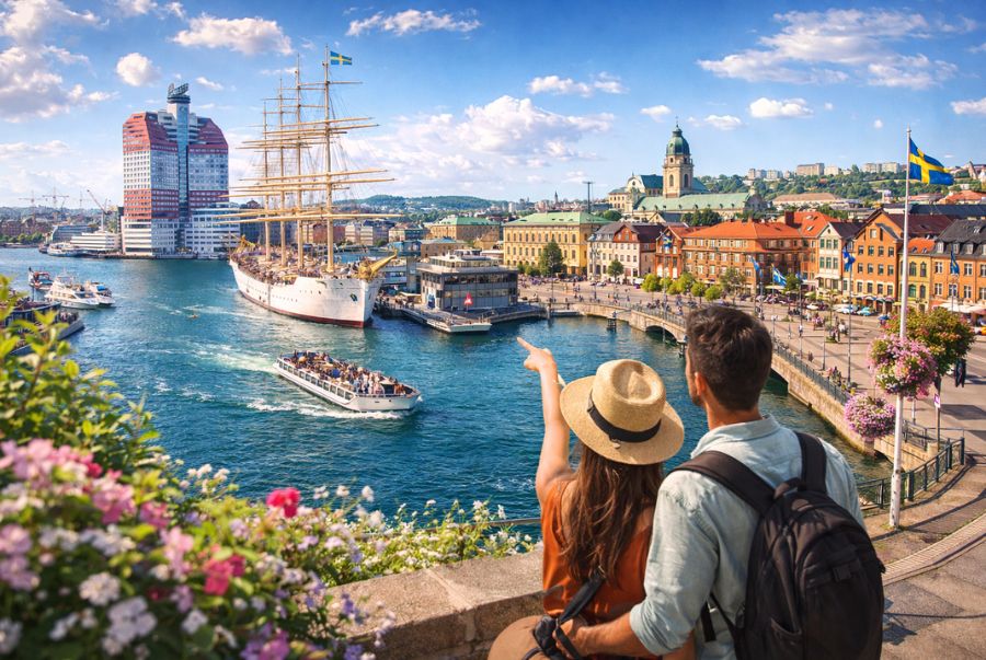 Gothenburg ghi dấu ấn với khách du lịch Châu Âu bởi bầu không khí trẻ trung, cởi mở và năng động
