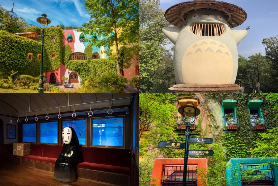Khung cảnh đặc trưng chỉ có tại Bảo tàng Ghibli