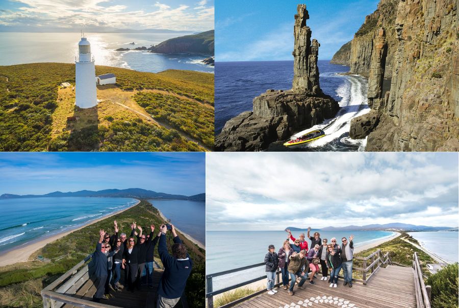 Du khách khi đến với đảo Bruny sẽ được khám phá nhiều trải nghiệm thú vị