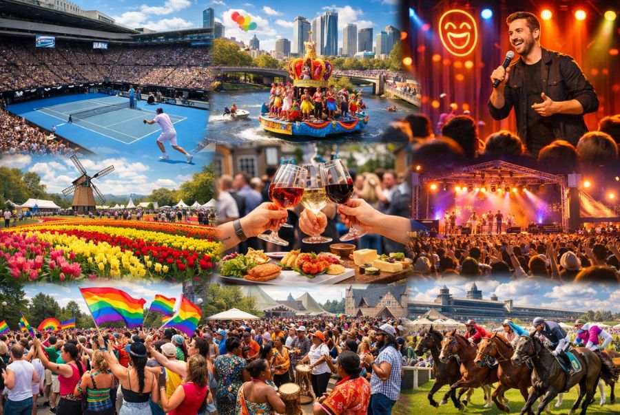 Victoria sở hữu vô số các lễ hội sôi động và nổi tiếng