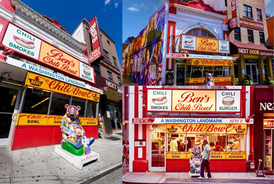 Ben’s Chili Bowl là một trong những địa chỉ ẩm thực mang tính biểu tượng rõ nét nhất của Washington D.C