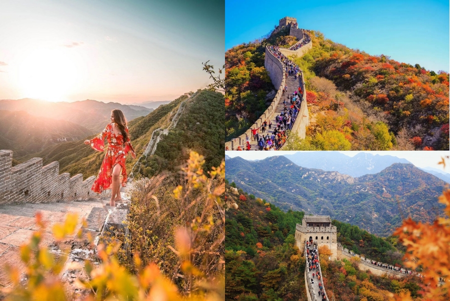 Khi đến du lịch Bắc Kinh thì không thể nào bỏ qua công trình vĩ đại Vạn Lý Trường Thành