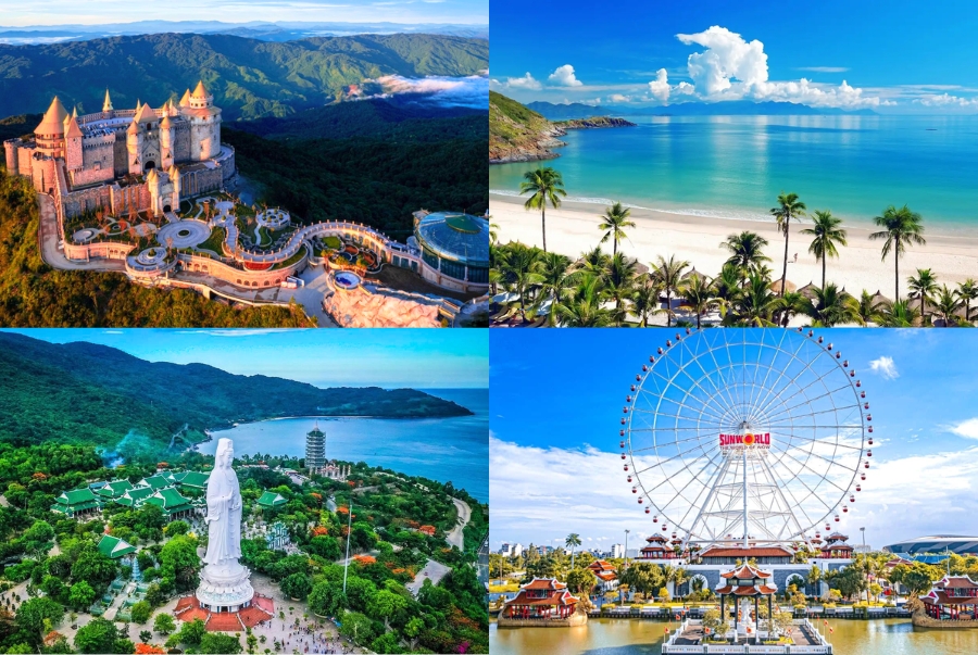 Đà Nẵng là nơi giao thoa giữa biển, núi rừng hùng vĩ và thành phố hiện đại