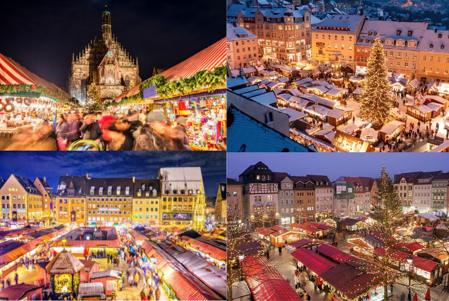 Nuremberg là một trong những khu chợ cổ nhất và nổi tiếng nhất thế giới.