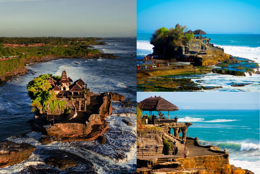 Đền Tanah Lot được mệnh danh là viên ngọc linh thiêng giữa đại dương
