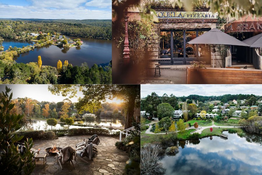 Daylesford là một thị trấn nhỏ yên bình nằm giữa vùng cao nguyên xanh mát của bang Victoria