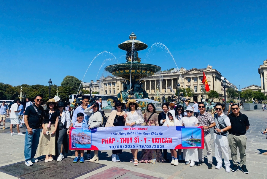 Hành trình tour Châu Âu Pháp – Thụy Sĩ – Ý – Vatican mang đến du khách một chuyến tham quan đầy trải nghiệm