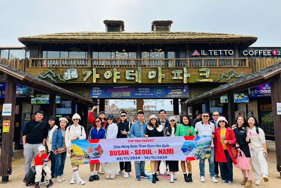 Hành trình khám phá mùa thu Hàn Quốc tại Busan - Seoul - Nami