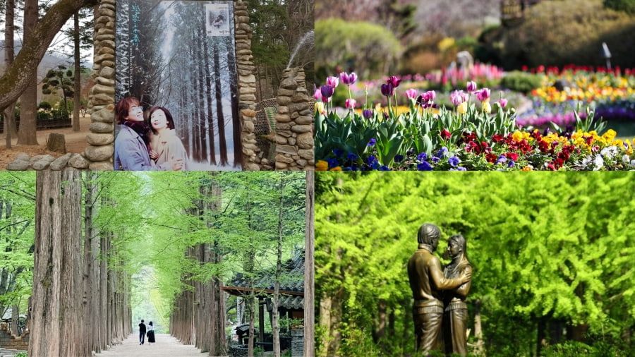 Đảo Nami sở hữu nhiều địa điểm quay phim nổi tiếng được nhiều du khách yêu thích