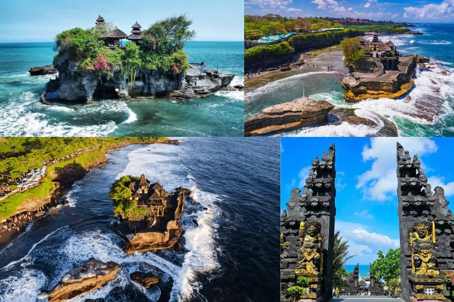 Đền Tanah Lot là một trong những ngôi đền nổi tiếng nhất tại hòn đảo Bali