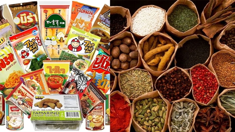 Gia vị và đặc sản ẩm thực Thái Lan chính là những món quà tuyệt vời nhất sau chuyến du lịch Pattaya