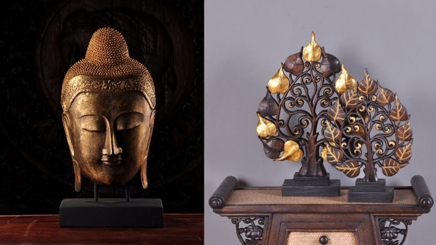 Đồ dùng trang trí nhà cửa mang phong cách Thái cũng là một gợi ý không thể bỏ qua