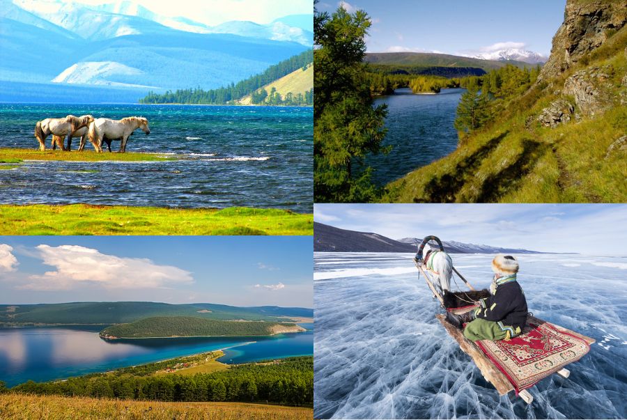 Hồ Khövsgöl được mệnh danh là một trong những hồ nước ngọt đẹp nhất của Mông Cổ