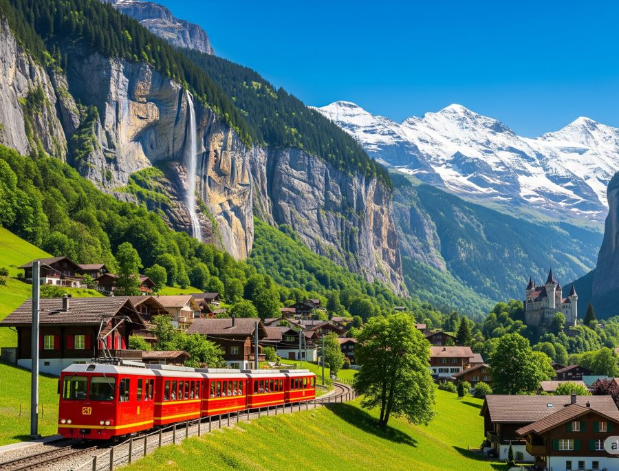 Thụy Sĩ là quốc gia nổi tiếng với cảnh quan thiên nhiên tươi đẹp diệu kỳ