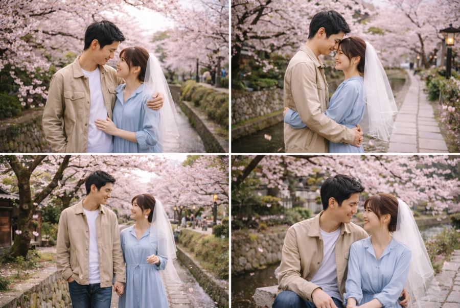 Con đường Triết Gia mang đến một khung cảnh bình yên hạnh phúc cho các cặp đôi