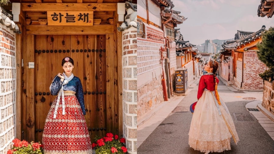 Nằm giữa lòng thủ đô Seoul nhộn nhịp, làng cổ Bukchon Hanok mang đến cho du khách cảm giác yên bình đến lạ thường