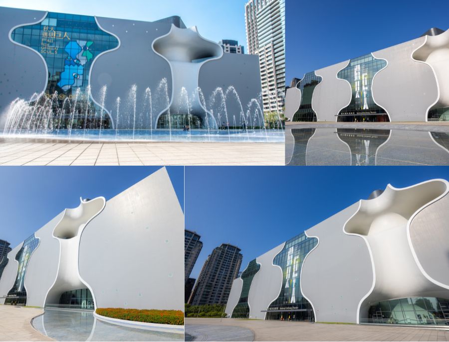 Nhà hát quốc gia Đài Trung là kiệt tác kiến trúc đương đại của Đài Loan