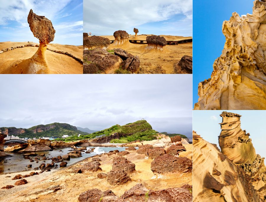 Công viên Địa chất Dã Liễu (Yehliu Geopark) là một kỳ quan thiên nhiên độc đáo nằm ở phía Bắc Đài Loan