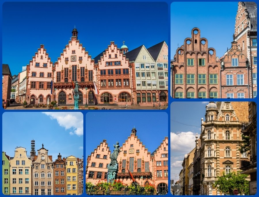 Römerberg sở hữu những ngôi nhà gỗ truyền thống với tuổi đời lên đến hàng trăm năm