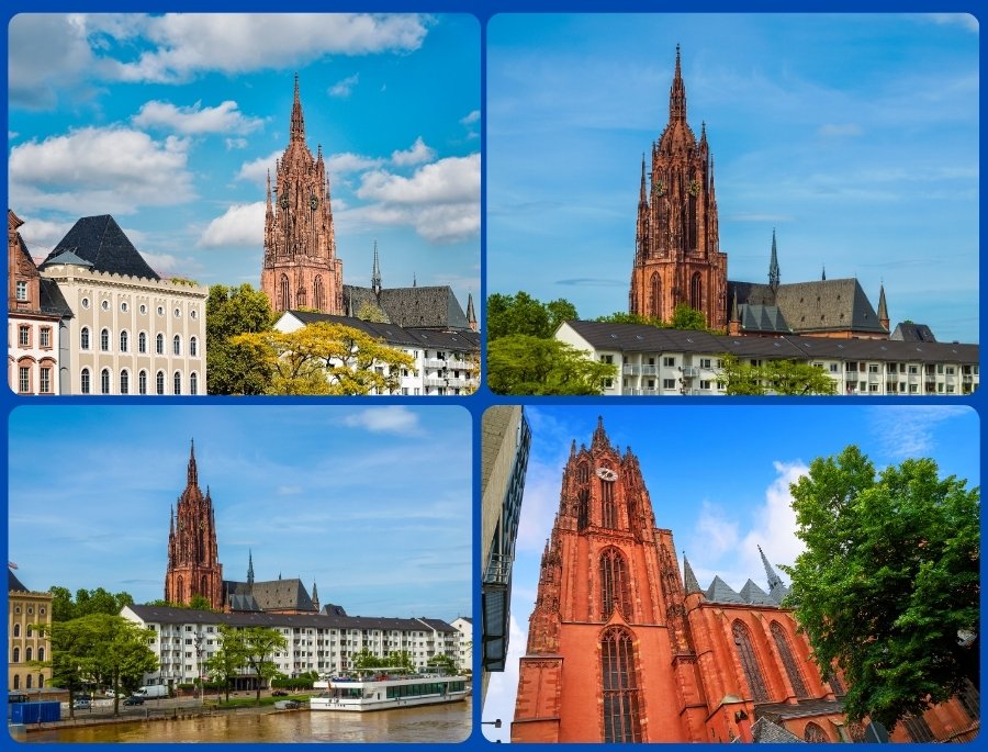 Kaiserdom (Nhà thờ Thánh Bartholomäus) được xây dựng từ thế kỷ 14 và nổi bật với kiến trúc Gothic hùng vĩ