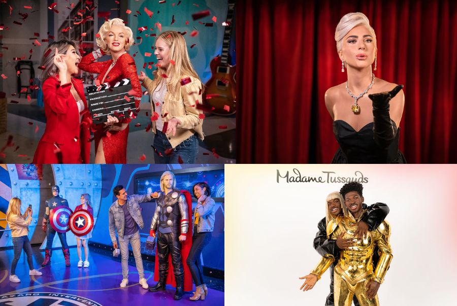 Những bức tượng sáp được tạc sống động khiến phiên bản người thật cũng phải ngỡ ngàng