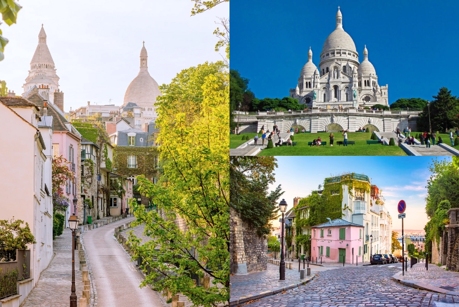 Đồi Montmartre được ví như cái nôi của nghệ thuật tại Paris