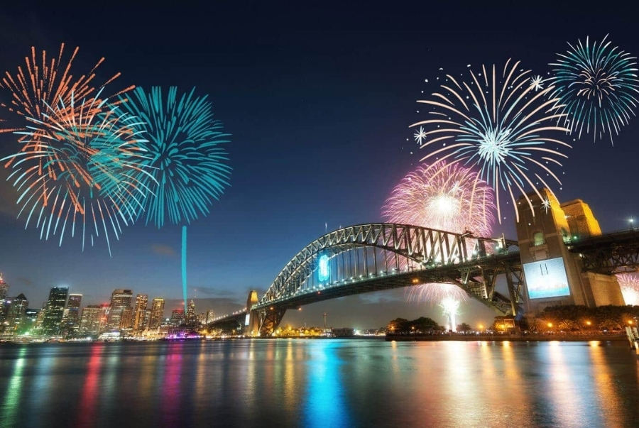 Cầu cảng Sydney là nơi diễn ra những màn pháo hoa rực rỡ