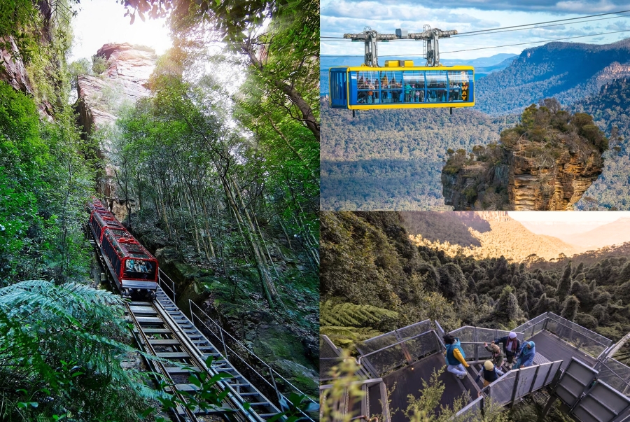 Blue Mountains là một dãy núi nằm ở phía tây được UNESCO công nhận