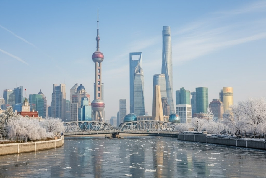Bến Thượng Hải là nơi du khách có thể cảm nhận được nhịp sống hiện đại của thành phố này