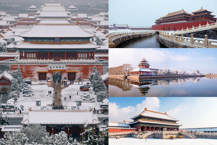 Tử Cấm Thành luôn là địa điểm du lịch không thể bỏ qua khi ghé thăm Bắc Kinh vào mùa đông