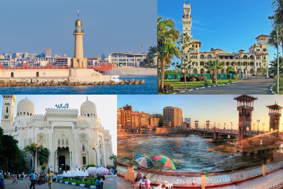 Toàn cảnh rực rỡ của thành phố Alexandria 