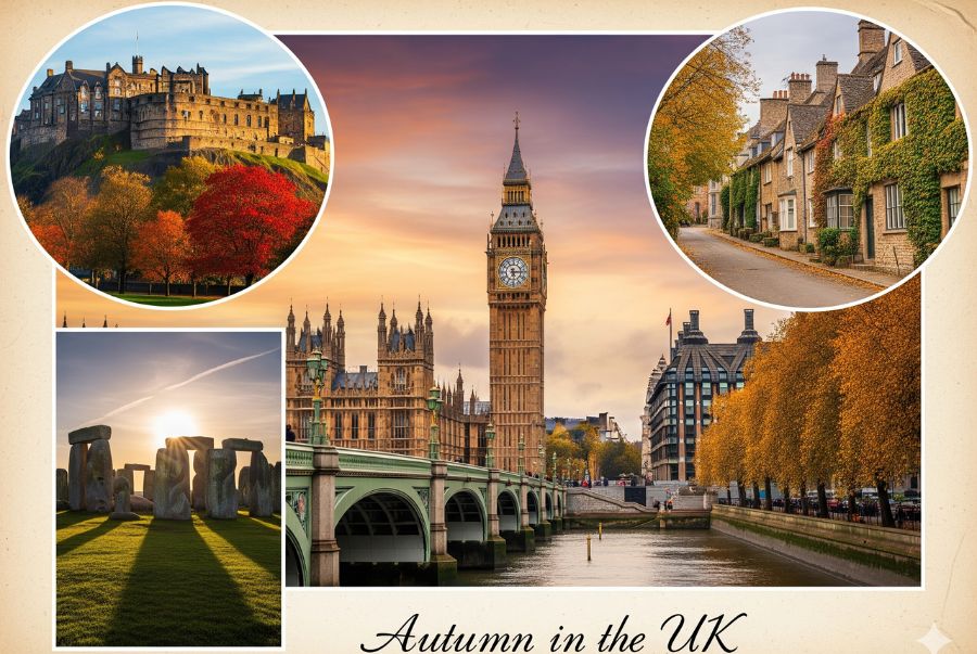Mùa thu là thời điểm lý tưởng để du khách có thể khám phá nước Anh một cách trọn vẹn