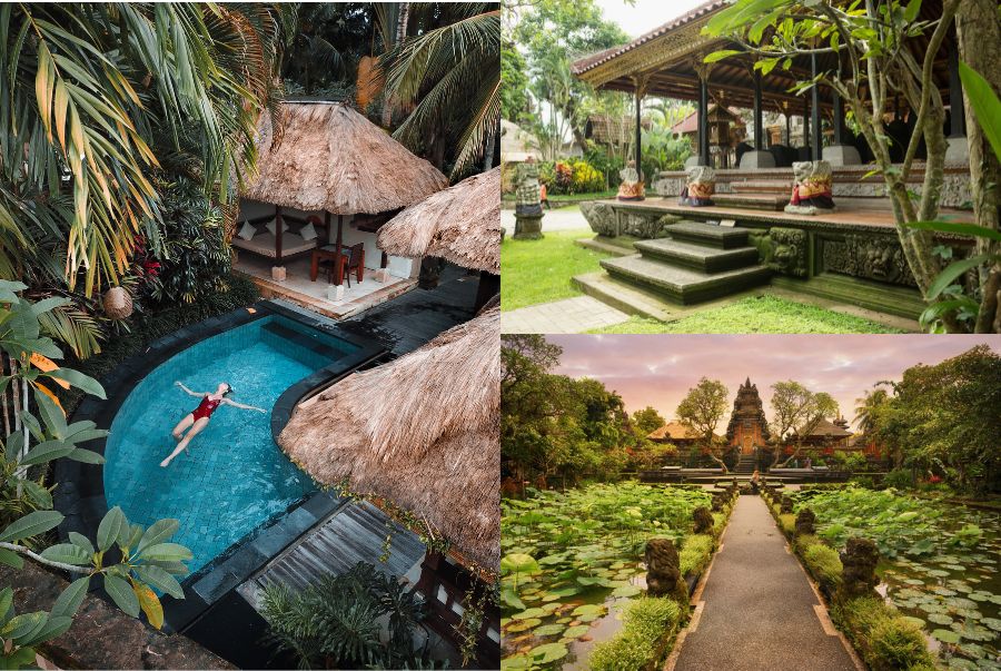Thị trấn Ubud mang trong mình một bức tranh cổ kính pha lẫn nét bình yên và trầm mặc