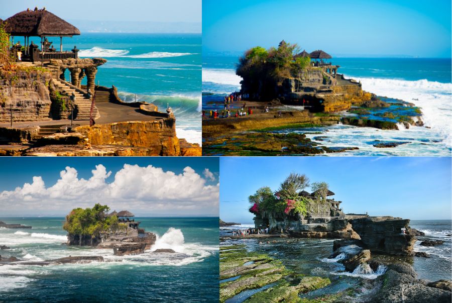 Tanah Lot Temple là một trong những biểu tượng tâm linh và văn hóa nổi tiếng nhất của Bali