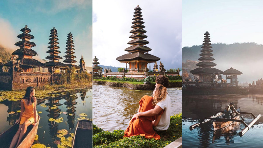 Hồ Bratan và Đền Ulun Danu - Vẻ đẹp lãng mạn, huyền ảo của ngôi đền trên mặt hồ