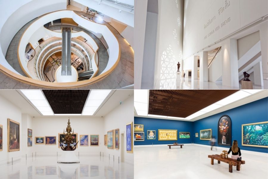 Bảo tàng MOCA là nơi giao thoa giữa sáng tạo đương đại và giá trị truyền thống Thái Lan