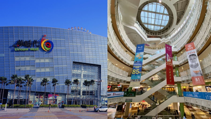 Trung tâm thương mại Dream Mall – Thiên đường mua sắm và giải trí ở Cao Hùng