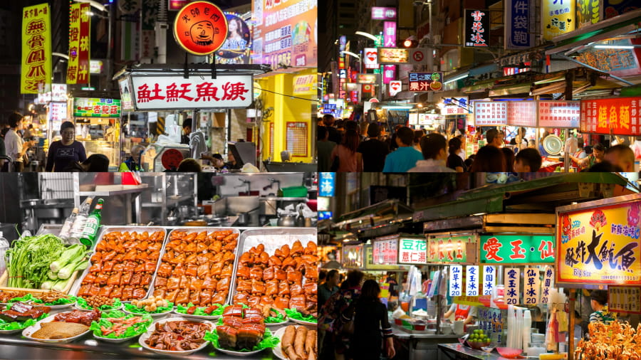 Chợ đêm Lục Hợp (Liuhe Night Market) - Thiên đường ẩm thực đường phố sôi động