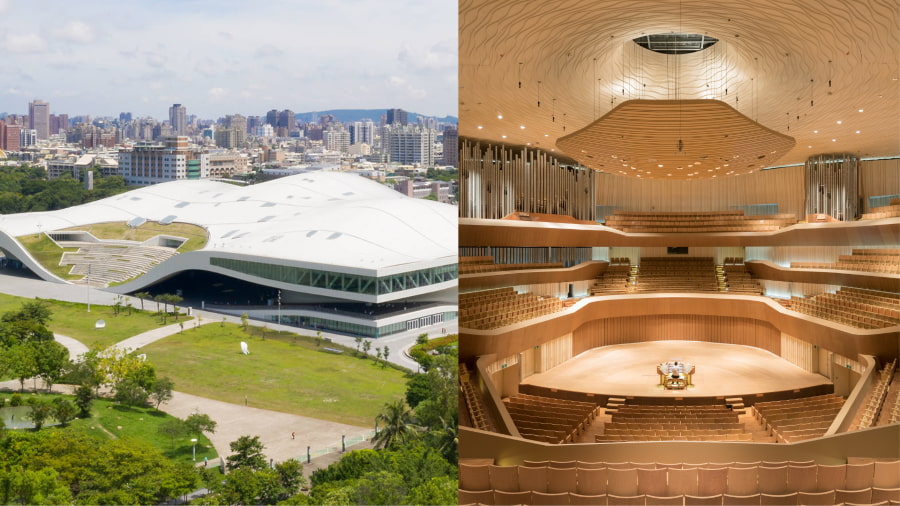 Trung tâm Nghệ thuật Quốc gia Cao Hùng (National Kaohsiung Center for the Arts - Weiwuying) - Biểu tượng văn hóa hiện đại